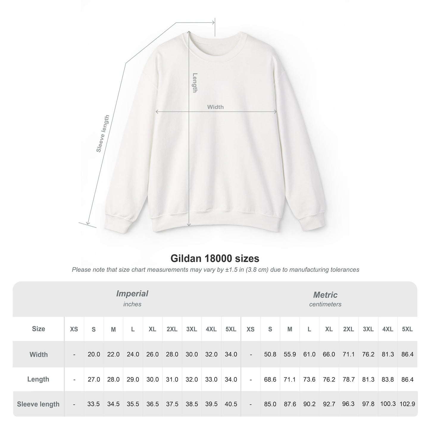 White volleyball graphic sweatshirt laid flat with blue heart court design